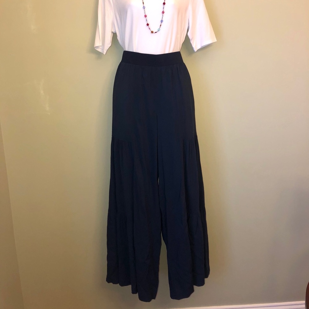Long Flowy Navy pants